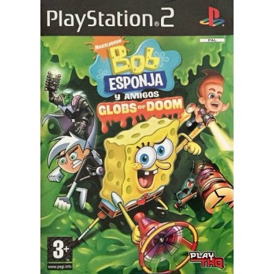 SpongeBob SquarePants featuring Nicktoons Globs of Doom [PS2, английская версия]
